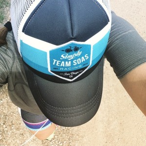 Very muggy run off a 56 mile bike. Happy to beat the storm! ☁️⚡️ #IMTraining #teamsoas