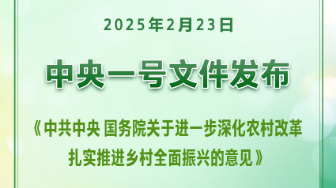 聚焦2025年中央一号文件