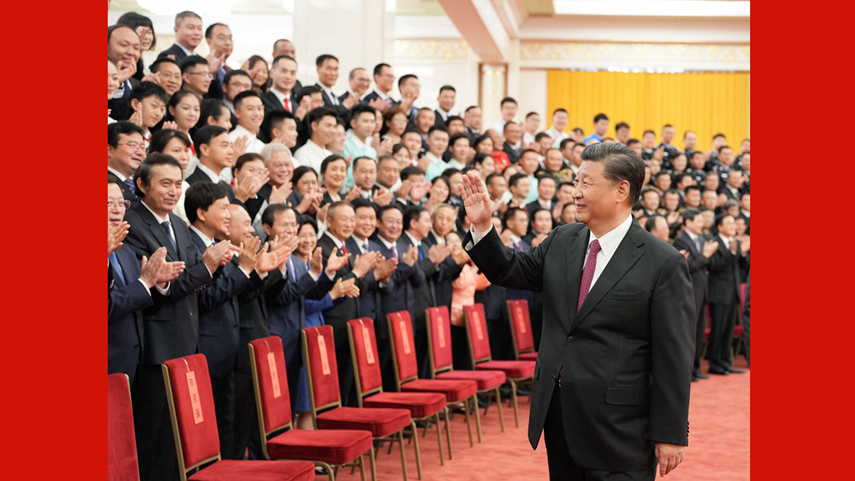 习近平亲切会见中国共产党成立100周年庆祝活动筹办工作各方面代表