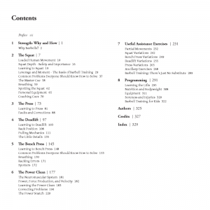 starting strength contents