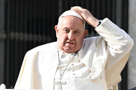 Papa Francisco durante audiência geral no Vaticano