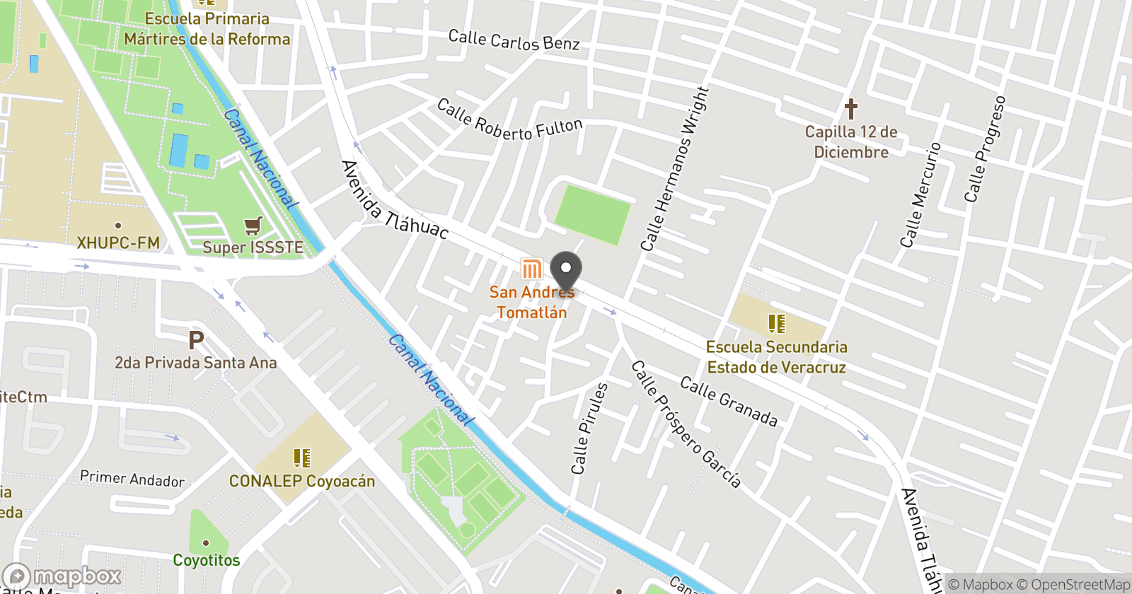 Av. Tlahuac #4005, San Andrés Tomatlan, Iztapalapa, 09870 Ciudad de México, CDMX, Mexico