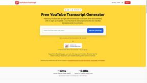 GetYouTubeTranscript - tool for AI Assistants