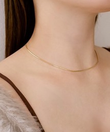 ciite'（シーテ）の「simple snake necklace / シンプルスネークネックレス 1mm（ネックレス・メンズ）」