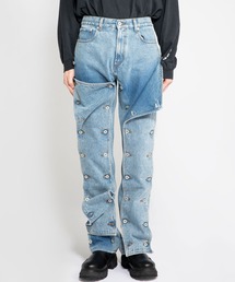 Y/Project（ワイプロジェクト）の「Y/PROJECT(ワイ プロジェクト) SNAP OFF JEANS（デニムパンツ）」