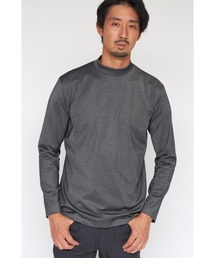 HIGH STREET | HIGH STREET∴シルケットポンチ長袖モックネック(Tシャツ/カットソー)