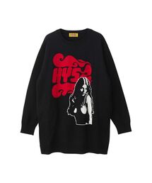 HYSTERIC GLAMOUR | FLAME WOMAN編込 ワンピース(ワンピース)
