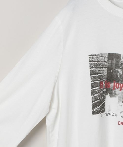JEANASIS（ジーナシス）の「フォトグラフィックプリントロンTEE/211041（Tシャツ/カットソー・レディース・グレー系その他/ホワイト系その他/レッド系その他・FREE）」の12枚目の写真