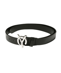 OY | 『OY/オーワイ』LOGO LEATHER BELT/ロゴレザーベルト(ベルト)