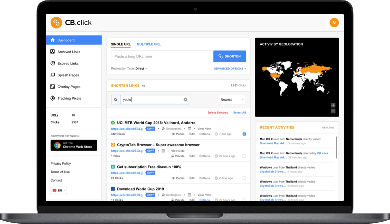 Laptop with our program