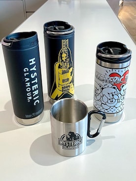 「HYSTERIC GLAMOUR（ヒステリックグラマー）のアイテム（水筒）」を使った、happachinさん（レディース・164cm）の秋コーディネート