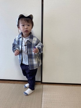 「2歳0ヶ月」｜haru☺︎さん（キッズ・80cm）の秋コーディネート