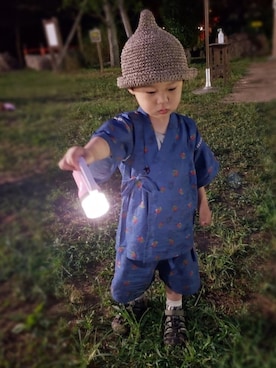 「Birthday（バースデイ）のアイテム（水着/着物・浴衣）」を使った、haru☺︎さん（キッズ・90cm）の夏コーディネート