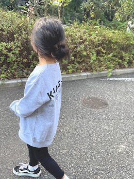 「アイテム（スウェット）」を使った、chiiruruさん（レディース・110cm）の冬コーディネート
