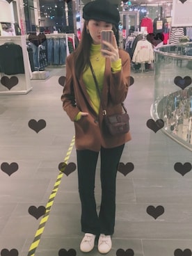 「アイテム（フォーマルスーツ/小物）」を使った、Nijiさん（レディース・170cm・20代）の冬コーディネート