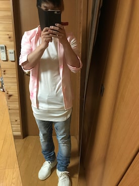 「アイテム（スキンケア）」を使った、はたさん（メンズ・166cm・30代）の春コーディネート