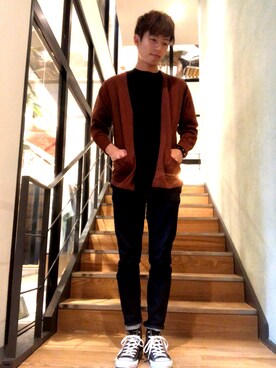 「台風」｜shotaさん（メンズ・175cm）の夏コーディネート