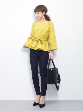 「URBAN RESEARCH Sonny Label（アーバンリサーチサニーレーベル）のアイテム」を使った、ayumi  sato さん（レディース・155cm）の春コーディネート