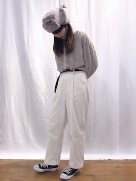 「shop無」｜maさん（レディース・167cm）の冬コーディネート