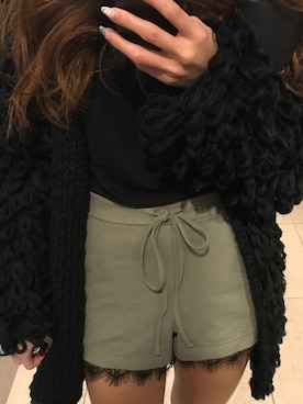 「アイテム（ルームウェア）」を使った、Minami Moriokaさん（レディース・159cm・10代）の春コーディネート