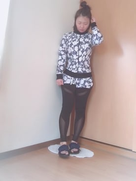 「no brand（ノーブランド）のアイテム（その他アンダーウェア/インナー）」を使った、夏鈴ちゃんさん（レディース・155cm）の夏コーディネート