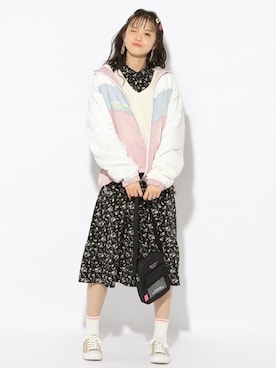 「きまわしコーデ」｜repipi_armarioさん（レディース・163cm）の冬コーディネート