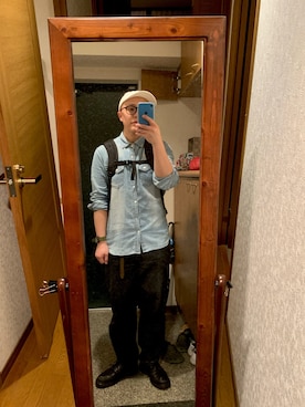 「アイテム（その他）」を使った、おかもとさん（メンズ・163cm・30代）の秋コーディネート
