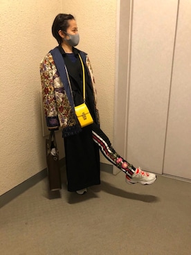 「アイテム（財布/小物）」を使った、さくらもちさん（レディース・155cm）の冬コーディネート