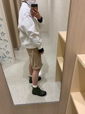 「アイテム（レインシューズ）」を使った、amiさん（レディース・162cm・10代）の冬コーディネート