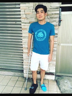 「アイテム（シューケア用品）」を使った、wesleyWさん（メンズ・176cm）の春コーディネート