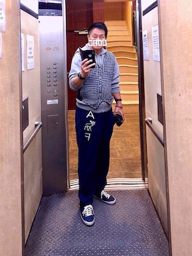 「アイテム（その他小物）」を使った、K-Kenji⚾️さん（メンズ・174cm・70代）の冬コーディネート