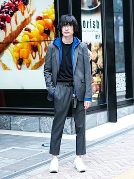 「アイテム（セットアップ、その他）」を使った、nano・universe men's STAFFさん（メンズ・171cm）の秋コーディネート