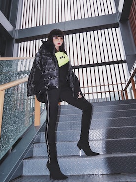 「アイテム（チノパンツ）」を使った、takanootohimeさん（レディース・270cm）の冬コーディネート