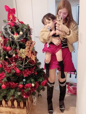 「アイテム（ノーカラージャケット）」を使った、hirumamaさん（キッズ・90cm）の秋コーディネート