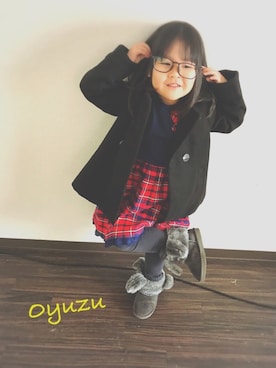 「4歳児」｜Y & K ♡さん（キッズ・110cm）の冬コーディネート