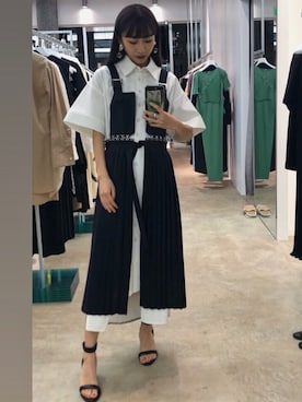 Chikaさん（レディース・161cm・20代）の春コーディネート