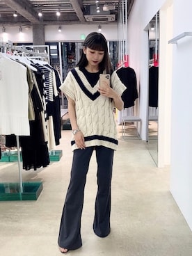 「アイテム（パンツ）」を使った、Chikaさん（レディース・161cm・20代）の夏コーディネート