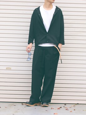 「アイテム（本）」を使った、daikikunnさん（メンズ・175cm）の春コーディネート