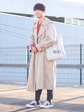 「アイテム（インテリア）」を使った、Suzuさん（メンズ・182cm）の冬コーディネート