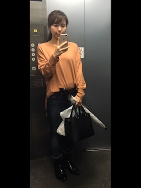 「Denim & Supply Ralph Lauren（デニムアンドサプライラルフローレン）のアイテム」を使った、kayoさん（レディース・158cm）の秋コーディネート