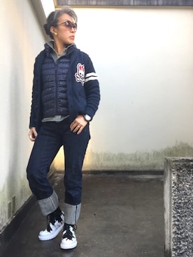 「アイテム（シューズ）」を使った、Jules Takagishiさん（レディース・164cm・40代）の冬コーディネート
