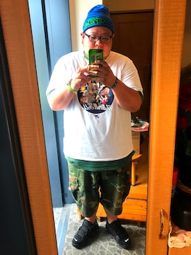 「NIKE（ナイキ）のアイテム（アクセサリー）」を使った、Kiyoさん（メンズ・185cm・30代）の夏コーディネート