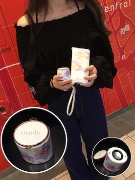 「アイテム（スピーカー）」を使った、M-factoryさん（レディース・165cm）の春コーディネート