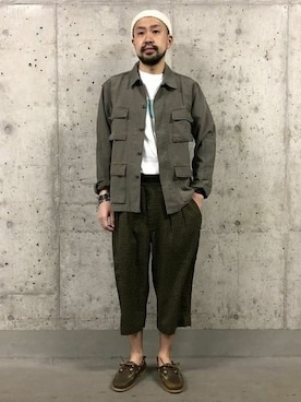 「beams plus」｜BEAMS MENさん（メンズ）の春コーディネート