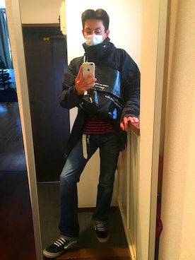「アイテム（シューズ）」を使った、ひさキングさん（メンズ・178cm・40代）の冬コーディネート