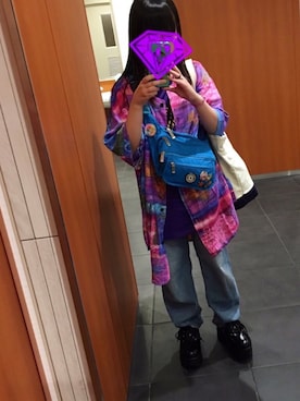 「アイテム（ジャケット/アウター）」を使った、kanoさん（レディース・135cm）の夏コーディネート