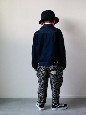 「アイテム（ジャケット/アウター）」を使った、KISA / SANAさん（キッズ・110cm）の秋コーディネート