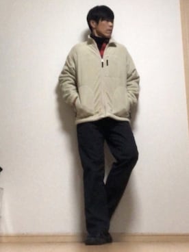 「CASIO（カシオ）のUR SELECT CASIO G-Shock DW5600E（アナログ腕時計）」を使った、taka4さん（メンズ・183cm）の冬コーディネート