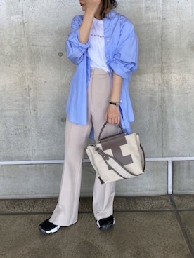 「アイテム（その他小物）」を使った、hinakoさん（レディース・150cm）の春コーディネート