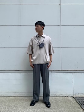 「アイテム（パック/フェイスマスク）」を使った、ptmaegaitoさん（メンズ・180cm）の夏コーディネート